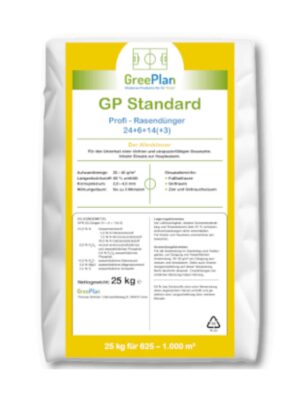 Nawóz do trawników GP Standard Profi Premium 25kg