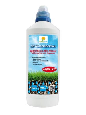 3D Wasserspeicher Fluid molekularny z funkcją magazynowania wody 3D 500 ml